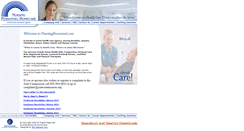 Desktop Screenshot of nursingpersonnel.com